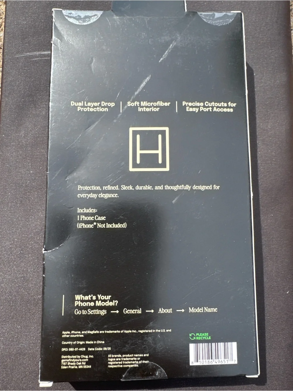 Pink Gingham iPhone Air Case